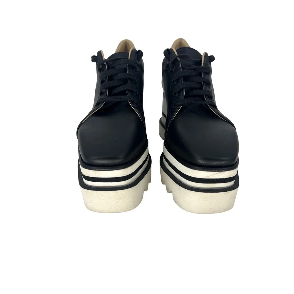 Stella McCartney Sneak-Elyse Platform Sneakers Black Size 36